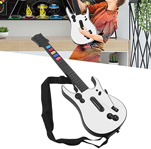 בקר גיבור גיטרה של Fabater, גיבור הגיטרה האלחוטי עבור PS 3 ו- PC, בקר משחקי גיטרה עם מקלט רצועה,