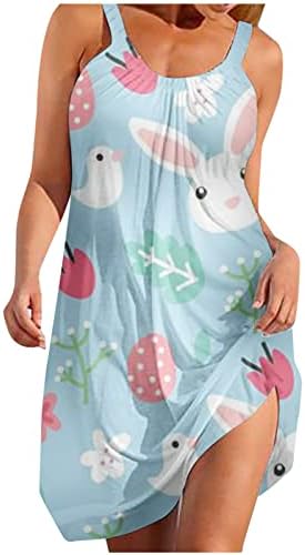 נשים של הלטר שמלות קיץ חוף פרחוני הדפסת חמוד חולצה שמלה ללא שרוולים טנק לעטוף שמלה קיצית מזדמן בוהו