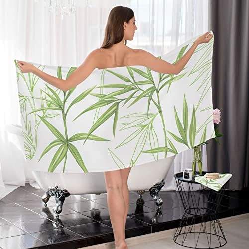 מגבת רחצה במבוק ירוק סט מגבות כותנה מגבות למגבות אמבטיה מגבות חדר אמבט