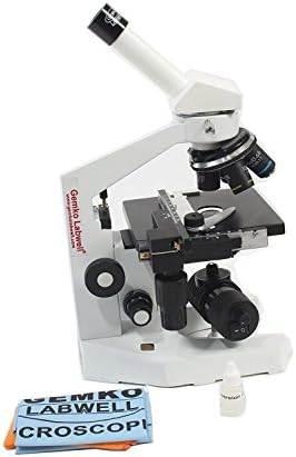 מעבדת ג ' מקולוול אלחוטי לד מיקרוסקופ רפואי לבן פי 2000 עם סוללות מובנות נטענות