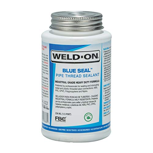 WELD -ON 87685 כחול חותם חותם תעשייתי איטום חוט חוט - אפס VOC, 1/2 ליטר