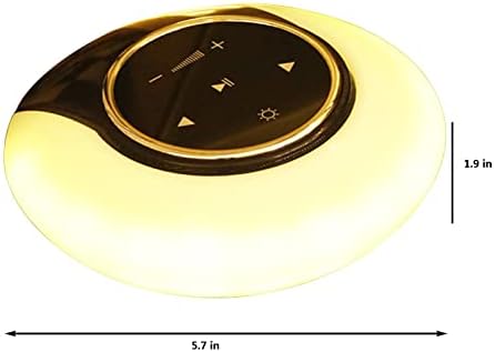 רמקול Delarsy Light Light נייד רמקול בלוטות 'נורות שולחן נורות טבלה