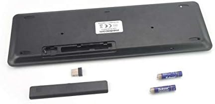 מקלדת גלי תיבה תואמת עם אייסר כרומבוק 314-מקלדת מדיה-און עם משטח מגע, מקלדת מחשב מקלדת בגודל מלא משטח עקיבה אלחוטי
