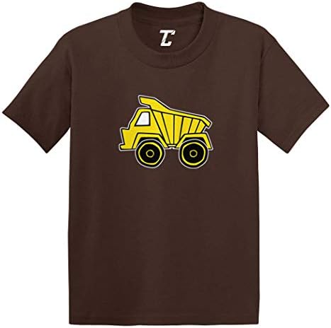 משאית Dump - תעודת עפר בניה/פעוטות גופית כותנה חולצת טריקו
