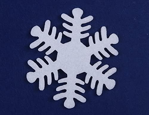 יקראפט 30 הרגיש פתית שלג עבור חג המולד קישוטי קישוטי 2 אינץ-ורוד