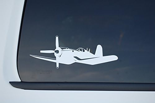 מדבקות מטוס Corsair מדבקות ויניל בחרו בצבע !! 8 x 3 Warbird Navy Flice Flice Window Wind Window Window