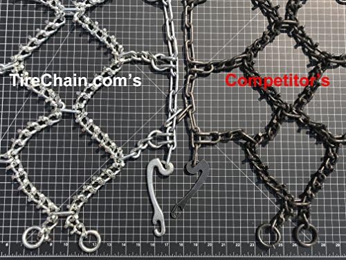 Tirechain.com Can-am Outlander Max 1000R 4x4 מוגבלת 26x10-12 אחורי טרקטורונים משובצים רשתות צמיגים