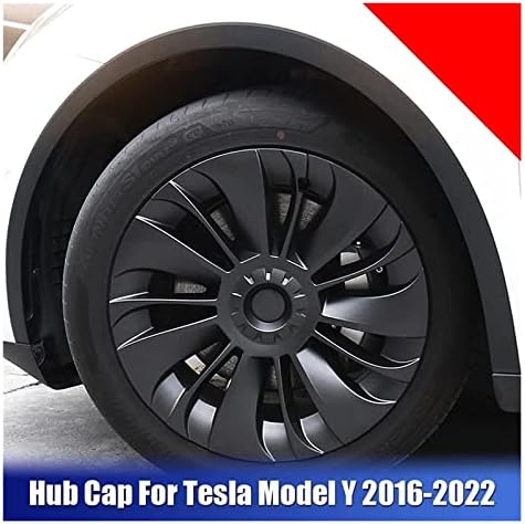 I9 אינץ 'HUBCAP תואם ל- TESLA דגם 3 2020 כיסוי גלגל ביצועים רכב החלפת רכב כובע גלגל רכב HUBCAP אביזרי כיסוי מלא