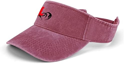 אדום תרנגול זין יוניסקס דולפים למעלה ג ' ינס כובע מתכוונן חוף מגן שמש כובע בייסבול כובעים