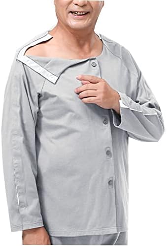 הודעה ניתוח מדמיע למעלה כתף ניתוח חולצה הצמד סגירת מרותקים למיטה בגדי בריחת טיפול לקשישים