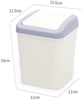 גאקין 1 pc זבל שולחני יכול לאחסון אשפה אשפה אשפה אשפה לשימוש בחדר השינה המשרדי