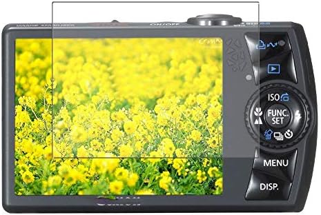 סרט מגן מסך Puccy 3 Pack, התואם ל- Canon IXY Digital 920 IS/PowerShot SD880 הוא דיגיטלי ELPH/DIGITAL IXUS