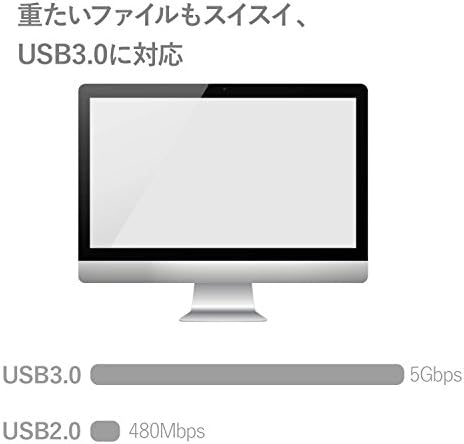 Elecom MF-HSU3A16GWH זיכרון USB, 16 GB, USB 3.0, תואם ל- Windows ו- Mac, מונע אובדן כובעים, לבן