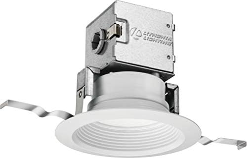 Lithonia Lighting Rd 50K 90CRI MW M6 ONEUP-4JBK ישיר חוט ישיר LED שקוע, 5000K/8.9W/720L, WOON