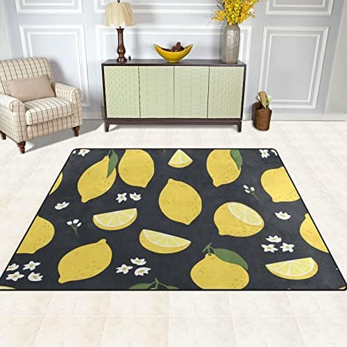 לימונים צהובים של Baxiej שטיחים גדולים של שטיחי שטיחים של פליימט שטיחים לילדים משחק חדר שינה