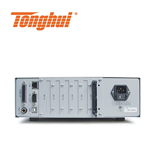 Tonghui Th2518 מד התנגדות רב-ערוצי טווח מדידה 10Uω-200kΩ, סורק טמפרטורה