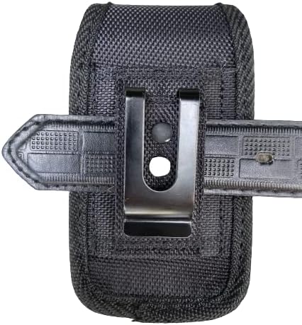 מארז בד אנכי עם קליפ חגורה ולולאת חגורה מתאים ל- SONIM XP3 פלוס טלפון