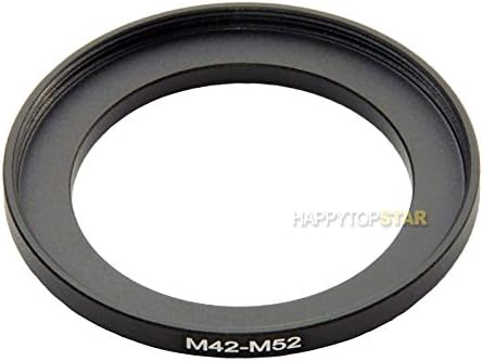 מתכת M42 עד M52 זכר לנקבה 42 ממ עד 52 ממ M42-M52 מתאם טבעת צימוד מדרגה למסנן עדשות