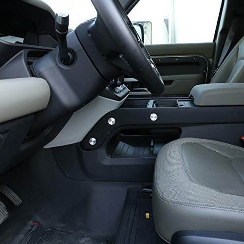 Yiwang סיבי פחמן רכב פנים אביזרים קונסולת הילוכים קונסולת רצועה צד לקצץ ל Land Rover Defender