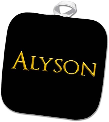 3DROSE ALYSON, שם נשי משותף באמריקה. מתנה צהובה ושחורה עבור. - פוטולדרים