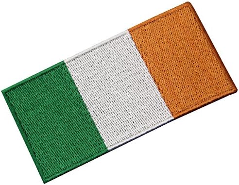 דגל הרפובליקה של אירלנד רקום סמל לאומי אירי ברזל על תפירה על תיקון