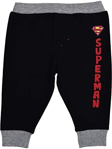 סופרמן בייבי בויז 5 חתיכת בגד גוף ומכנסיים להגדיר