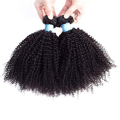 בליי 7 א מונגולי האפרו קינקי מתולתל שיער טבעי 3 חבילות לא מעובד שיער מארג ערב גדול שיער עבור אפריקאי אמריקאי