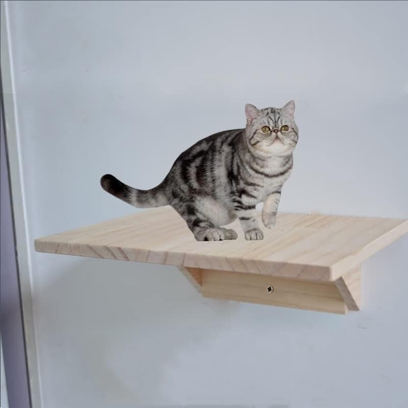 חתול עץ חתול טיפוס מסגרת סטרץ לוח עץ חתול קפיצות פלטפורמת עשה זאת בעצמך לחיות מחמד ריהוט חתלתול מקפצה