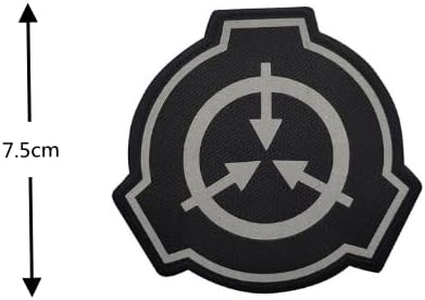 Zygzcj 2 חלקים לוגו קרן SCP נהלי הכלה מיוחדים לוגו יסוד טקטי צבאי מורל IR אינפרא אדום טלאים רפלקטיביים
