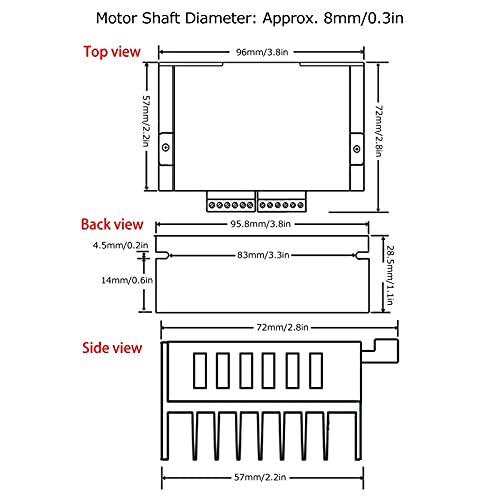 מדפסת תלת מימד CNC ערכת מגן צעד מנוע Drivernema Profession