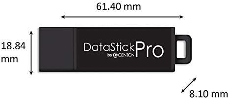 Centon Datastick Pro 64 GB USB 3.0 כונן הבזק / כונן אגודל. 10X מהר יותר מ- USB 2.0.