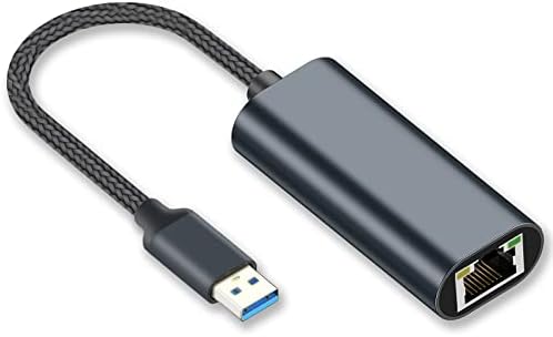 מתאם Henrety USB ל- Ethernet למחשב נייד מחשב ג'יגה -בייט Ethernet LAN מתאם רשת תואם למתג Nintendo