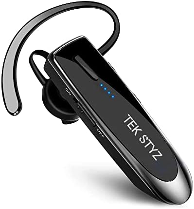 אוזניות Tek Styz התואמות ל- Dell XPS 13-9370-D1605S באוזן Bluetooth 5.0 אוזנית אלחוטית, IPX3 אטומה למים, מיקרופונים
