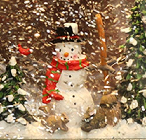 MKLPO פלסת שלג חג המולד בדולח שולח בנות ובנים מתנות לגן ילדים יצירתי מתנות סידור מעשי מתנות