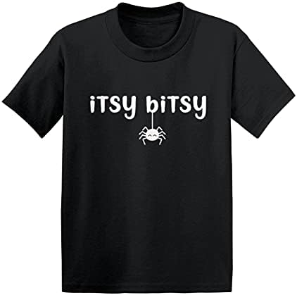 Haase Unlimited Itsy Bitsy Spider - חולצת טריקו של תינוקת אינטרנט/פעוטות כותנה