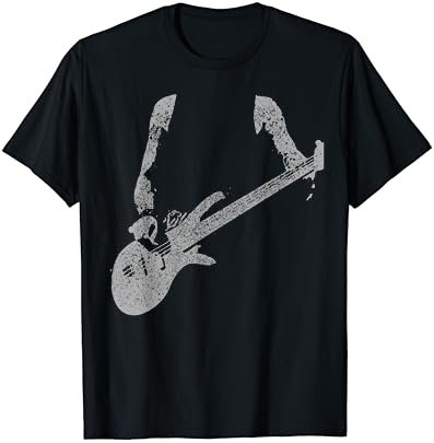 בסיסט בס גיטרה בס נגן מוסיקאי מתנה חולצה