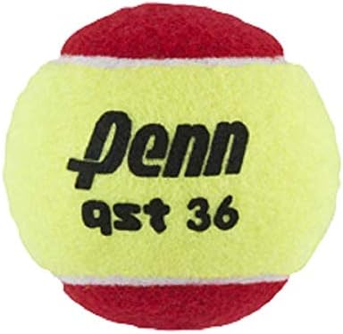 פן קווסט 36 כדורי טניס - נוער הרגיש כדורי טניס אדומים למתחילים