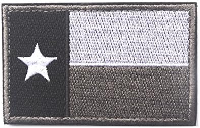 טקסס דגל מדינת טקסס מורל טקטי טקטי טלאי שחור
