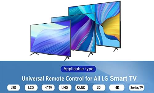 החלפה LG שלט רחוק AKB75675304 לכל LG טלוויזיה חכמה LCD LED OLED UHD HDTV PLASMA MAGIC 3D 4K WEBOS TVS