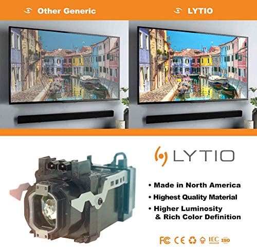 Lytio Premium עבור מיצובישי 915P020010 מנורת טלוויזיה עם דיור 915P020A10