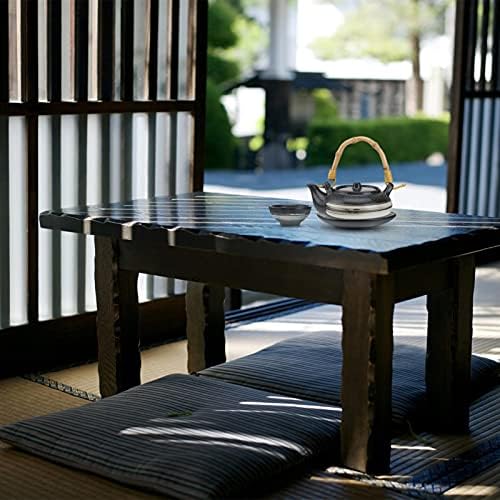קאבילוק דקור בית 1 סט קרמיקה סיר תה יפני עם צלוחית רופפת סיר תה חרסינה קומקום עם קומקום ידית עם שרת