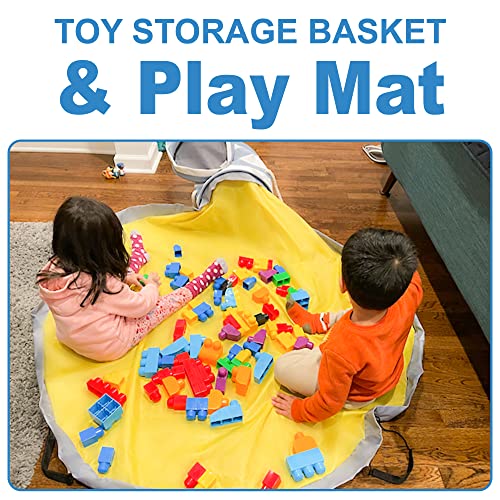מארגן אחסון צעצועים עם Playmat for Kids Kids Toy Box for Boys & Girl