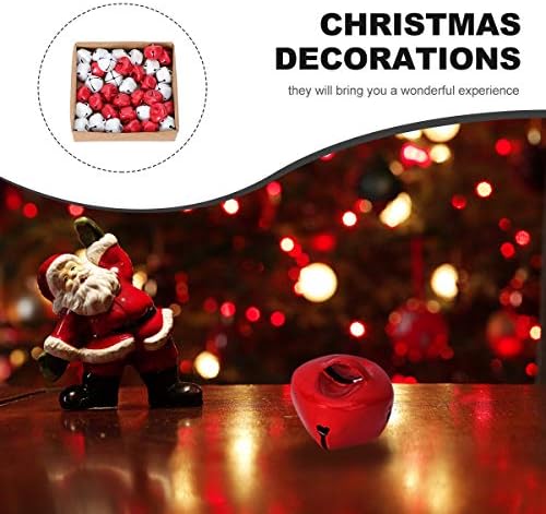 Besportble 36pcs חג המולד ג'ינגל פעמון מיני פעמון סט DIY מכין אביזרים קישוט לחג המולד
