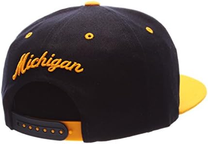 זפיר ז11 כובע סופרסטאר בעל 6 פאנלים-שטר שטוח של זאטס, כובע בייסבול מתכוונן בגודל אחד