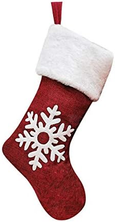 גרביים לחג המולד של צ'יקטרי עץ חג מולד קלאסי מרגש עץ חג המולד תליית ממתקים שקית מתנה לגרבי גרביים לקישוט