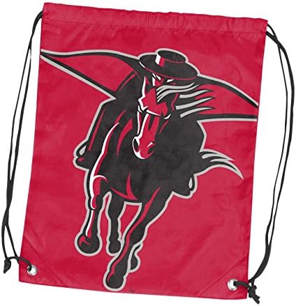 לוגו מותגים המכהן טקסס טק אדום ריידרס כפול ראש תרמיל, אחד גודל, צוות צבע
