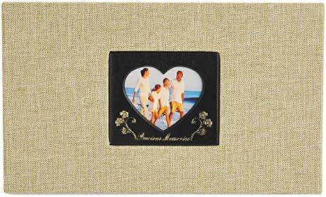 אלבום צילום מסגרת בד אלבום 4x6 60 POCTES תמונות 2 פאק, אלבומי תמונת חתונה משפחתיים גדולים במיוחד, מחזיק