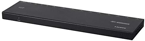 Monoprice Blackbird 4k Pro 1x2 Ultra Slim Hdmi מפצל - 2 תפוקות HDMI בו זמנית, HDR, 18GBPS, 4K