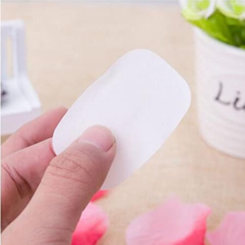 חד פעמי נייר סבון נייד מיני סבון מקרה 20 גיליונות נסיעות כביסה יד אמבטיה מוצרי טואלטיקה נייר סבון גיליונות
