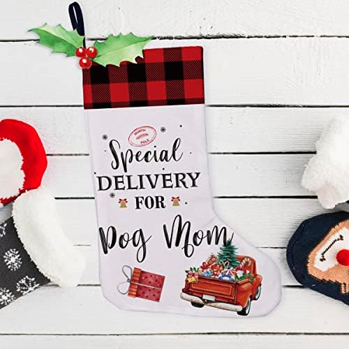 משלוח מיוחד של Golsoo לכלב אמא יוטה גרב חג המולד כלב ליידי חג המולד מתנות מלאי גרב מתנות לאח קישוטי חג